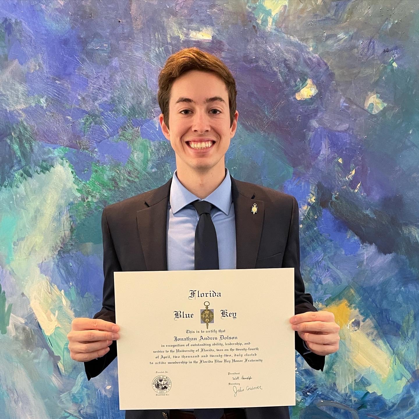 Appointment to Florida Blue Key